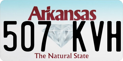 AR license plate 507KVH