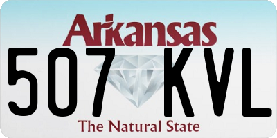 AR license plate 507KVL