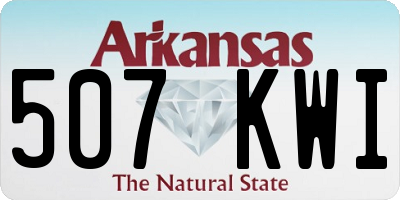 AR license plate 507KWI