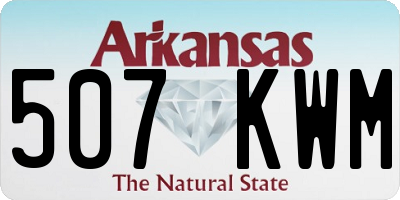 AR license plate 507KWM