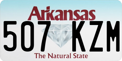 AR license plate 507KZM