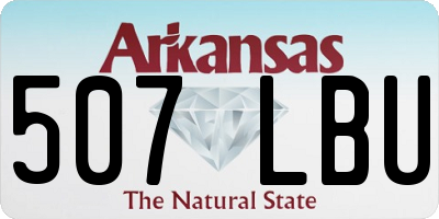 AR license plate 507LBU