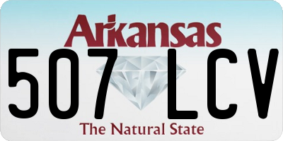AR license plate 507LCV