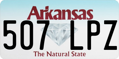 AR license plate 507LPZ