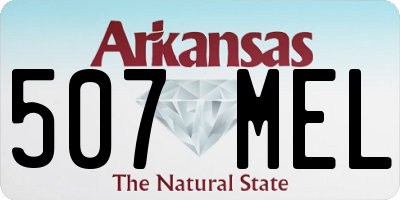 AR license plate 507MEL