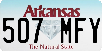 AR license plate 507MFY