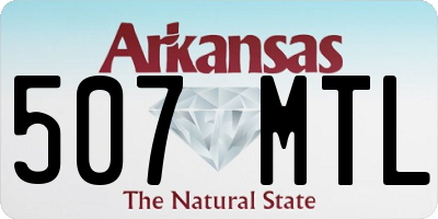 AR license plate 507MTL