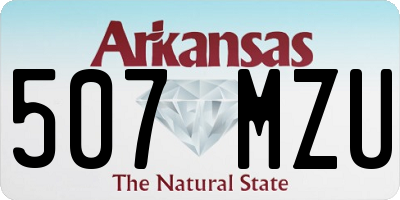 AR license plate 507MZU