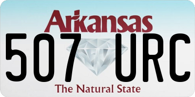 AR license plate 507URC