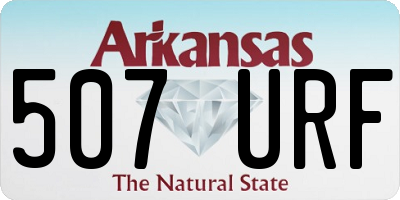 AR license plate 507URF