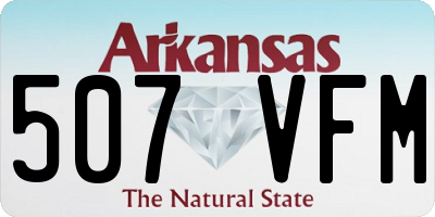 AR license plate 507VFM