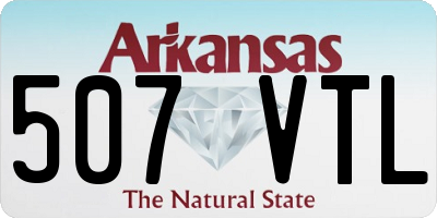 AR license plate 507VTL