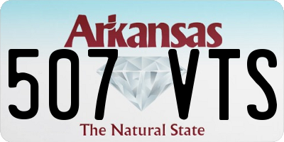 AR license plate 507VTS
