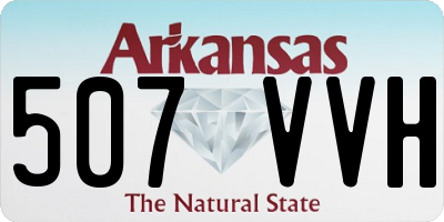 AR license plate 507VVH