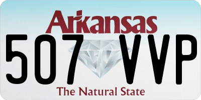 AR license plate 507VVP