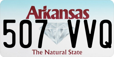 AR license plate 507VVQ