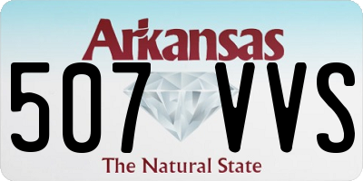 AR license plate 507VVS