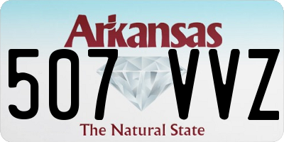 AR license plate 507VVZ
