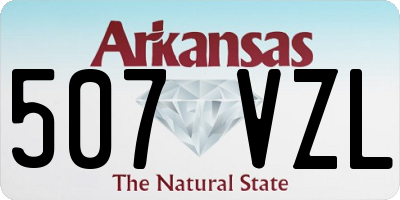 AR license plate 507VZL