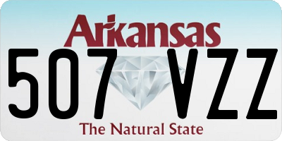AR license plate 507VZZ