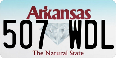 AR license plate 507WDL