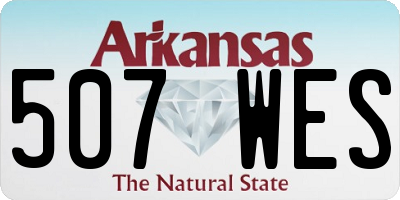 AR license plate 507WES