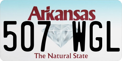 AR license plate 507WGL