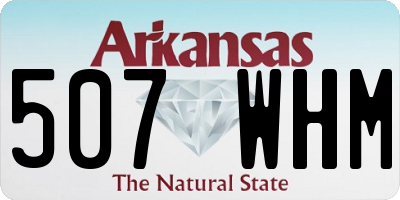 AR license plate 507WHM