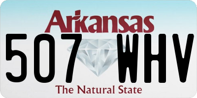 AR license plate 507WHV