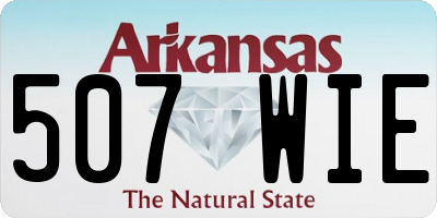 AR license plate 507WIE
