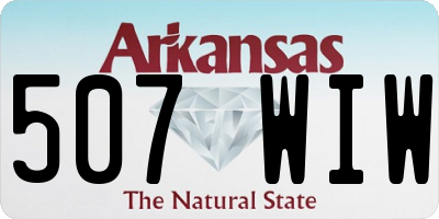 AR license plate 507WIW
