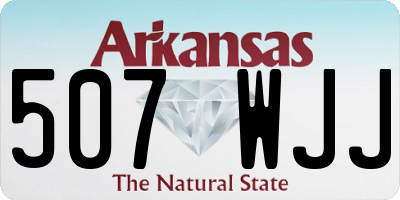 AR license plate 507WJJ