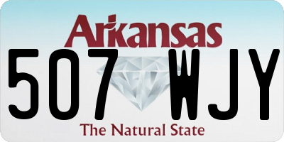 AR license plate 507WJY