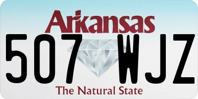 AR license plate 507WJZ