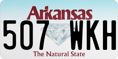 AR license plate 507WKH