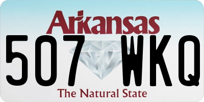 AR license plate 507WKQ
