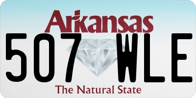 AR license plate 507WLE