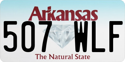 AR license plate 507WLF