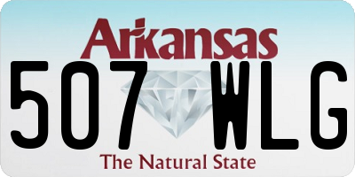 AR license plate 507WLG