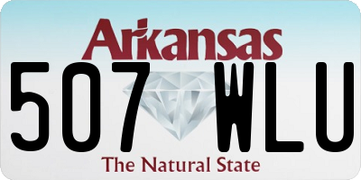 AR license plate 507WLU