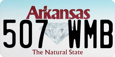 AR license plate 507WMB