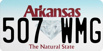 AR license plate 507WMG