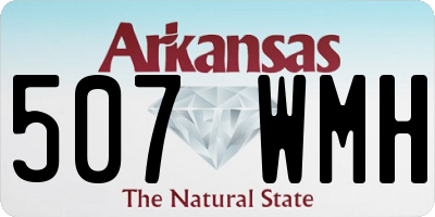 AR license plate 507WMH