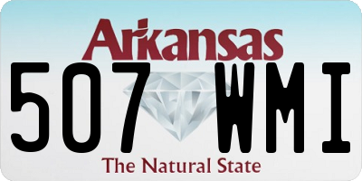 AR license plate 507WMI