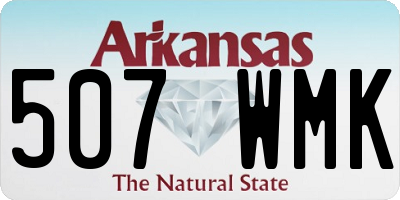 AR license plate 507WMK