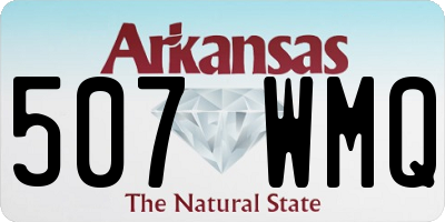 AR license plate 507WMQ