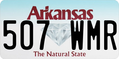 AR license plate 507WMR