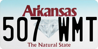 AR license plate 507WMT
