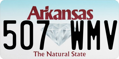 AR license plate 507WMV