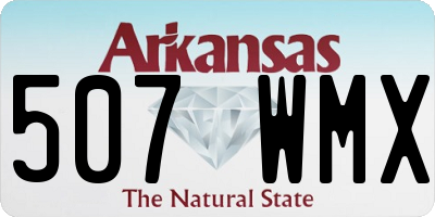 AR license plate 507WMX